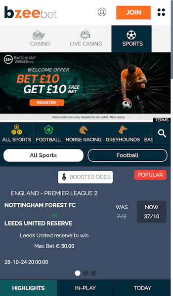 BzeeBet Sportsbook