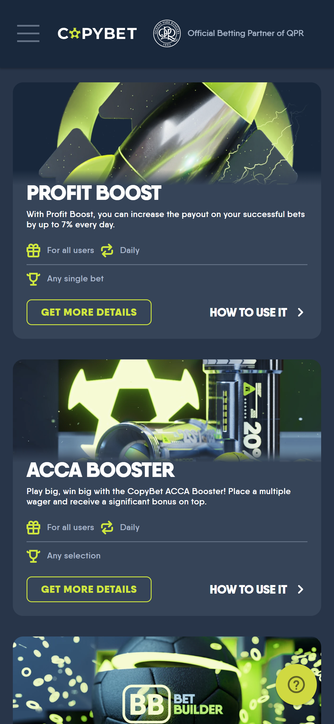 CopyBet Promotions UK