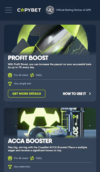 CopyBet Promotions UK