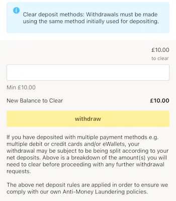 Fitzdares Withdrawal 2