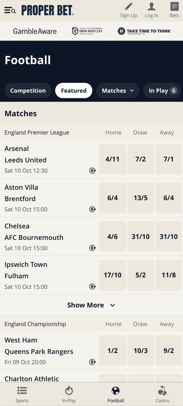 ProperBet Football