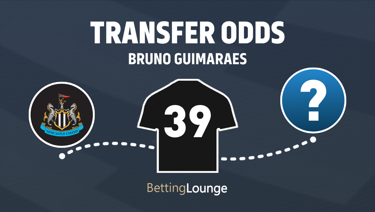 Bruno Guimaraes next club odds after Newcastle