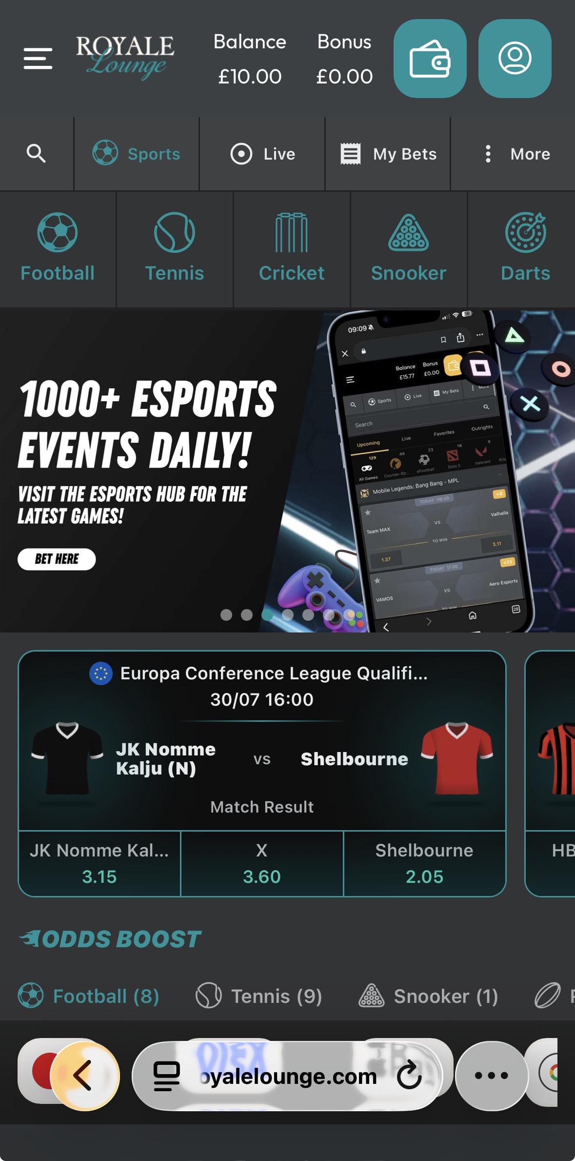 Royale Lounge Withdraw 1