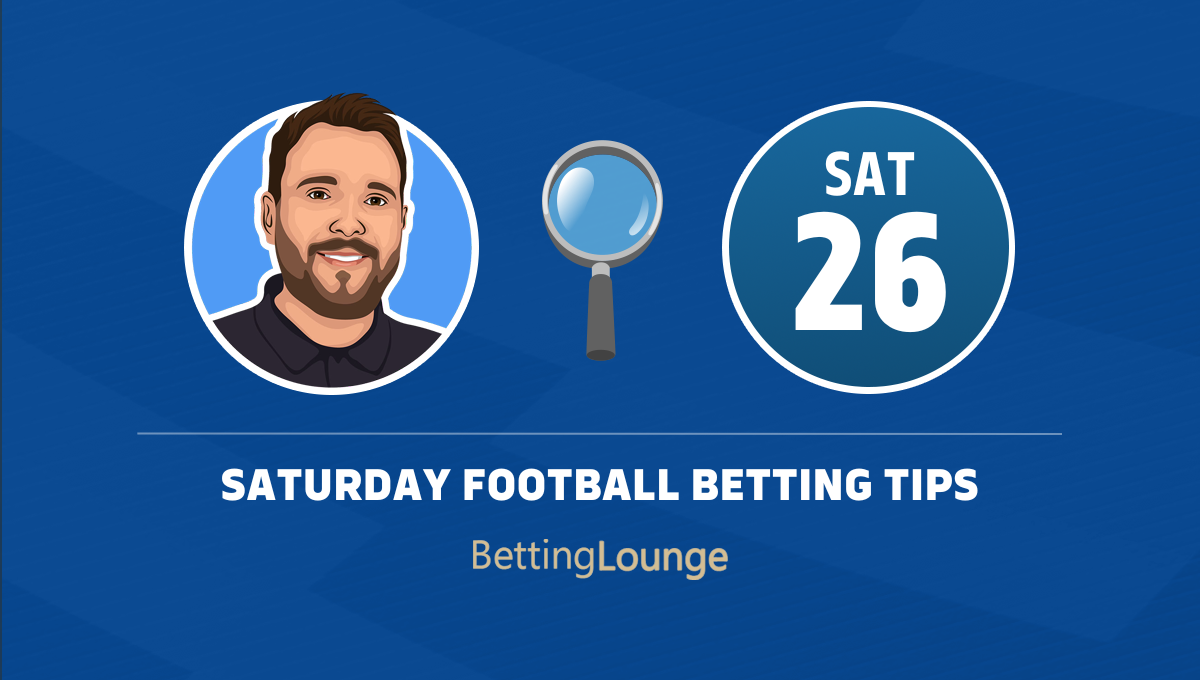 Saturday football betting tips 26th 2025