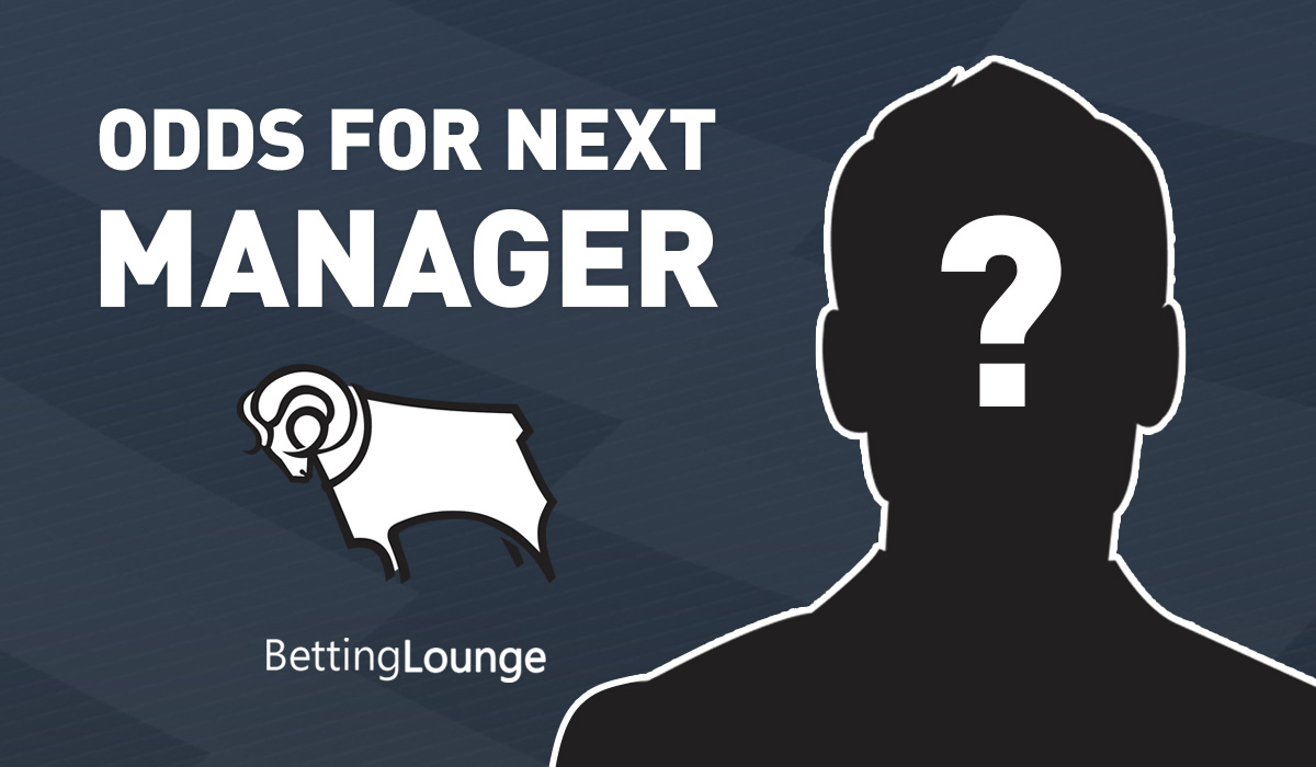Next Derby County manager odds