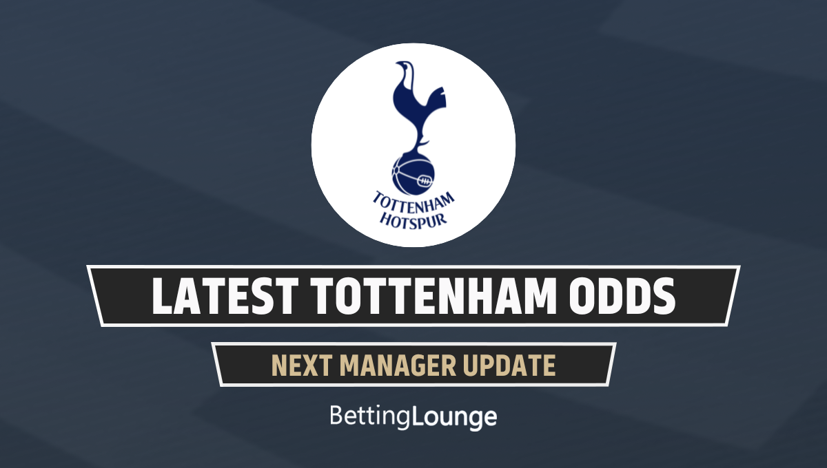Latest Tottenham manager odds