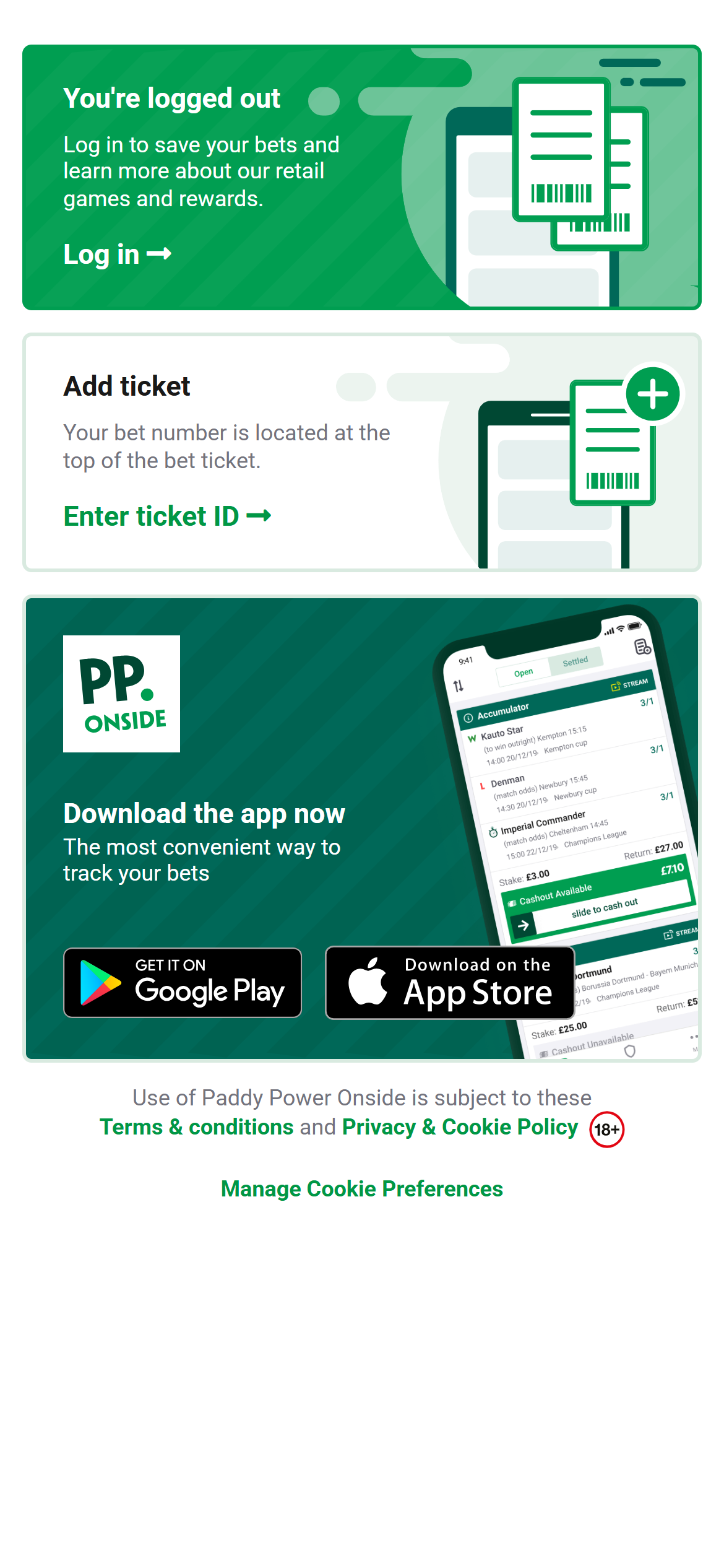 Paddy power onside 1