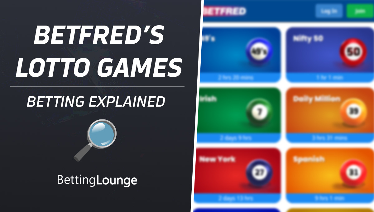 Betfred lotto games