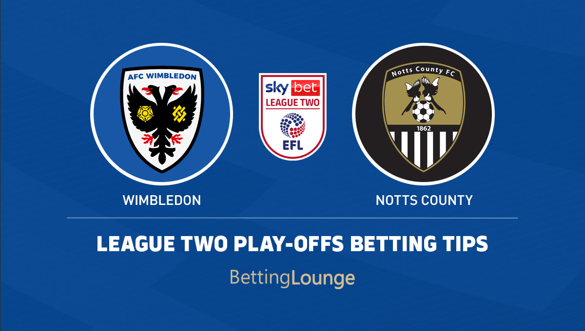 Wimbledon vs. Notts County 2024-25 tips