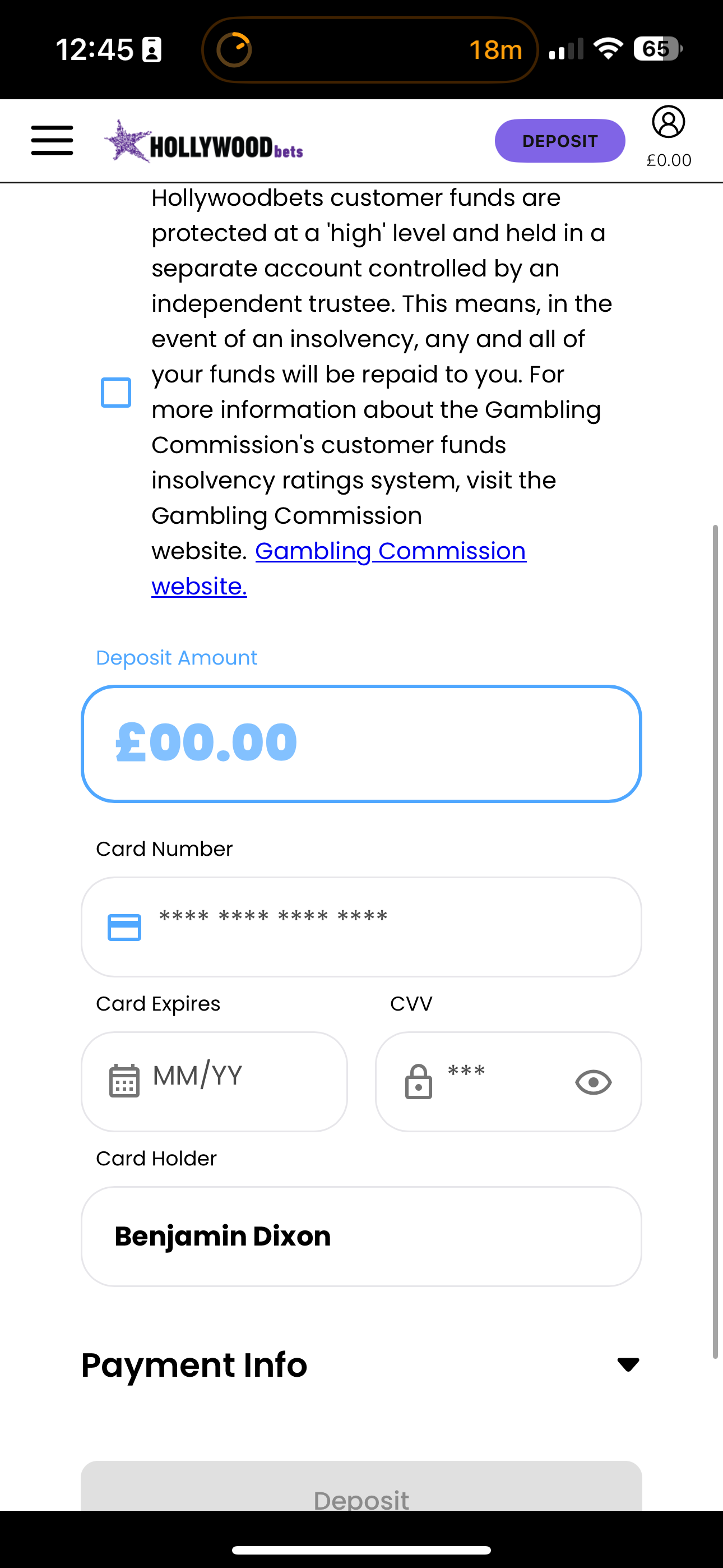 Hollywoodbets Deposit 2
