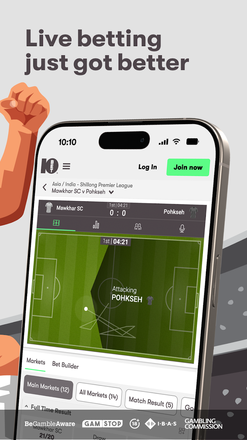 10bet mobile app