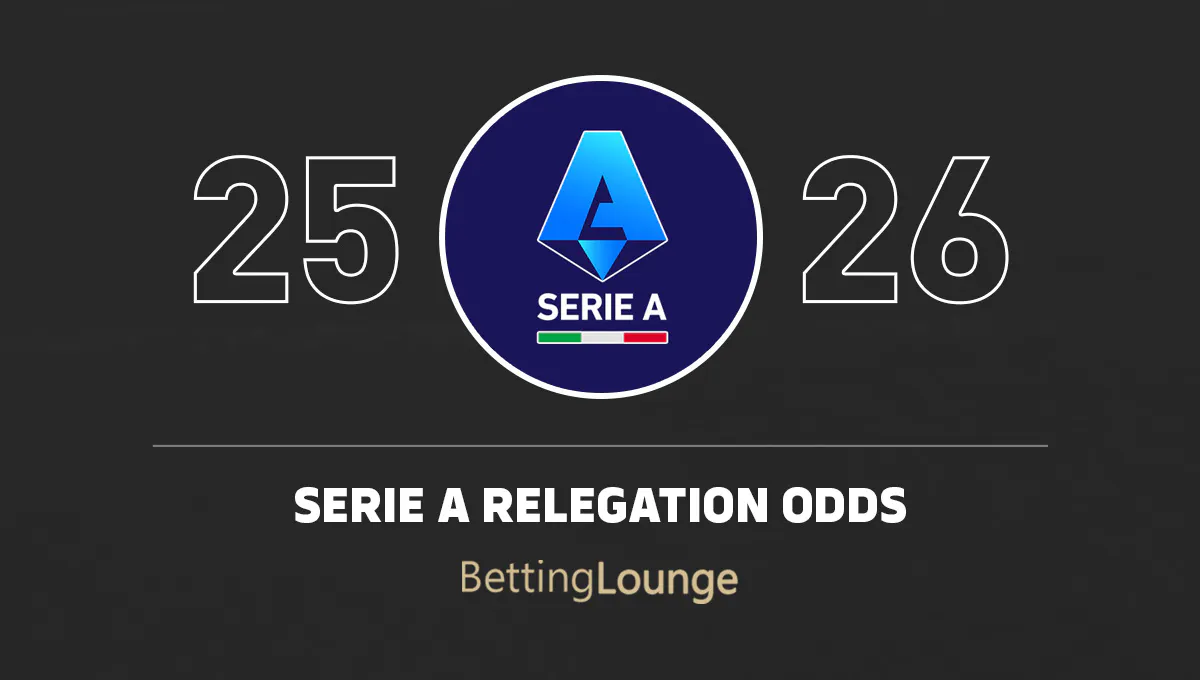 Serie A relegation odds 2025-26
