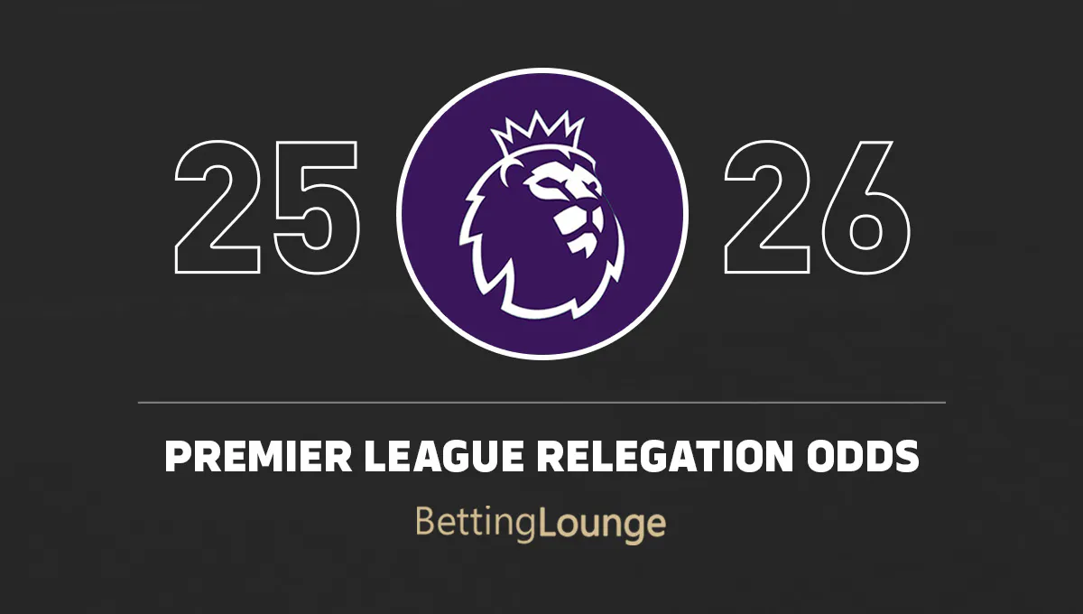 Premeir League relegation odds 2025-26