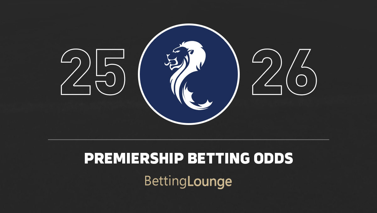 Premiership betting odds 2025-26