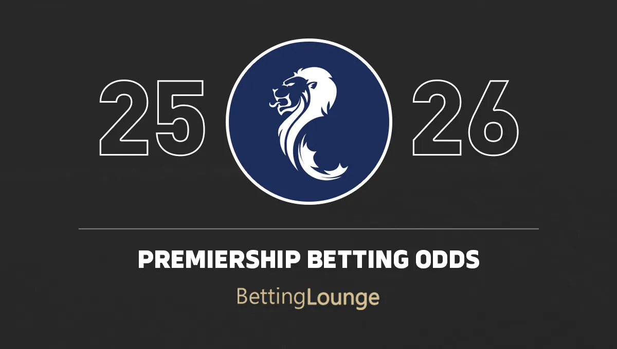 Premiership betting odds 2025-26