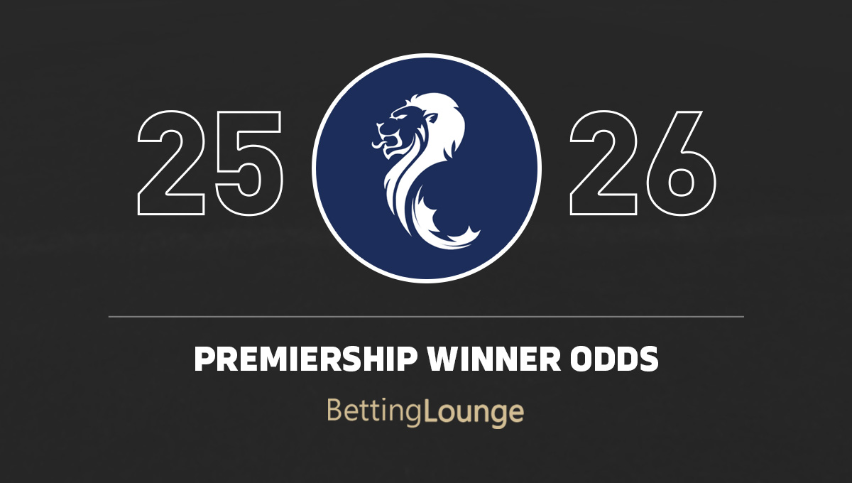Premiership winner odds 2025-26