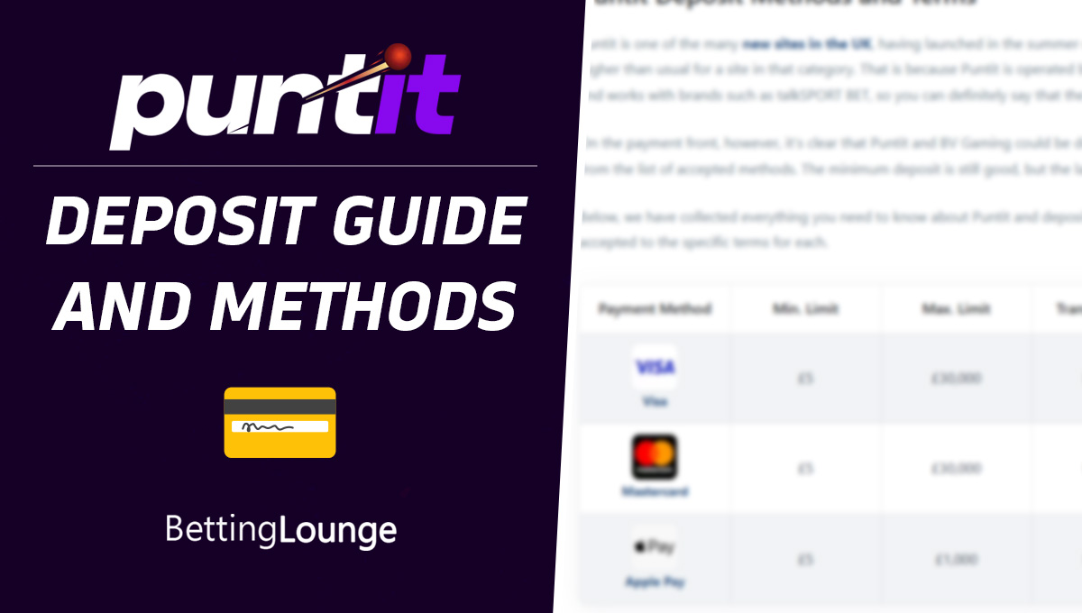 Puntit deposit guide 