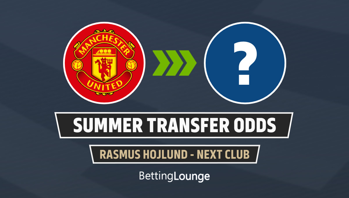 Rasmus Hojlund next club betting odds summer 2025