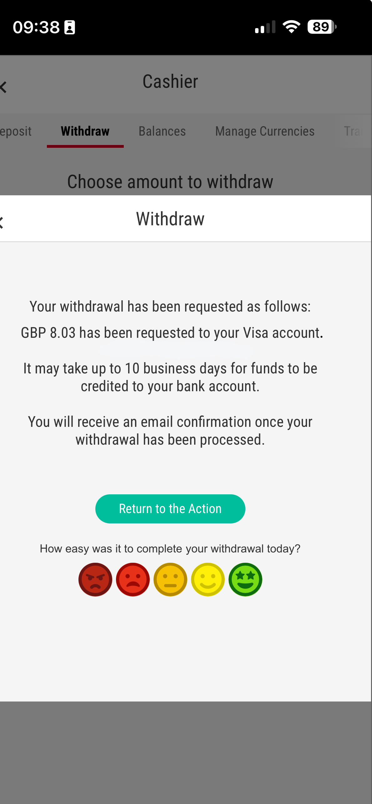 PokerStars Withdraw 4