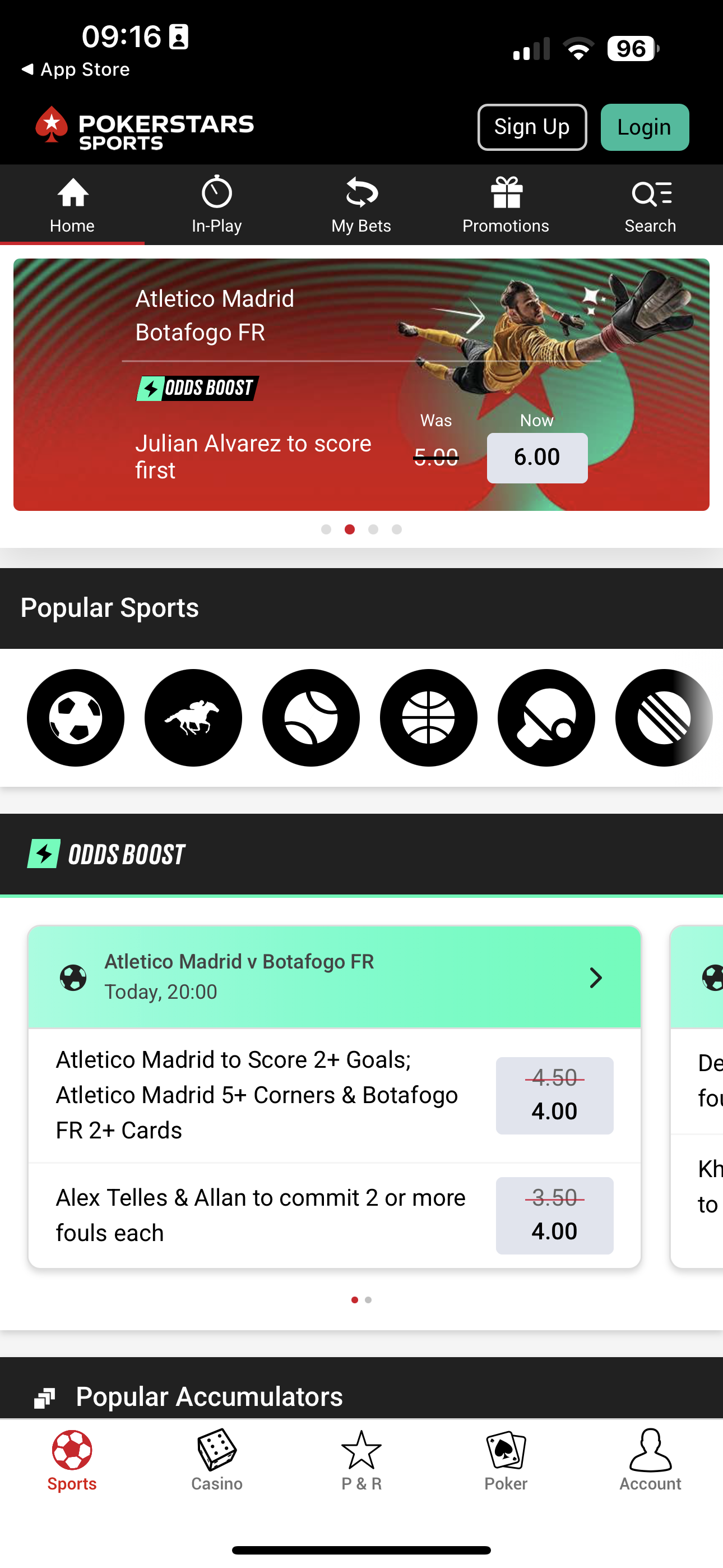 PokerStars Sign Up 1