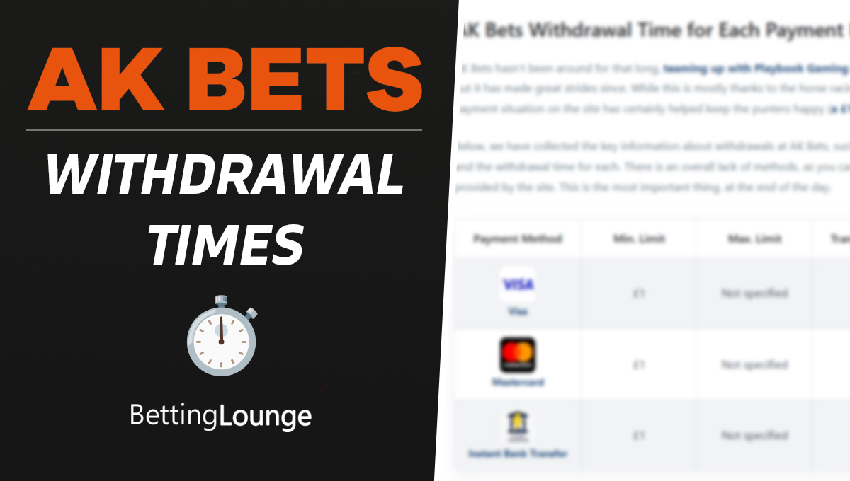 AK Bets withdrawal time