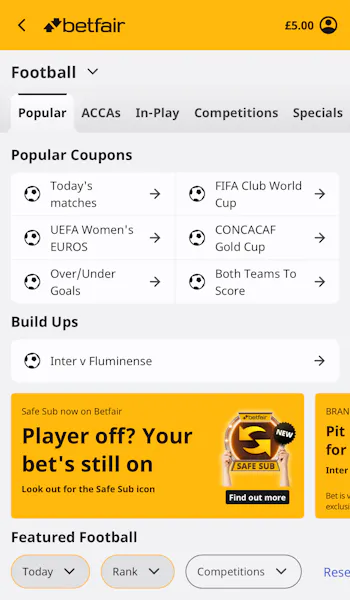 Betfair App Sports 1