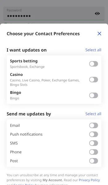 Betfair App Preferences.jpeg
