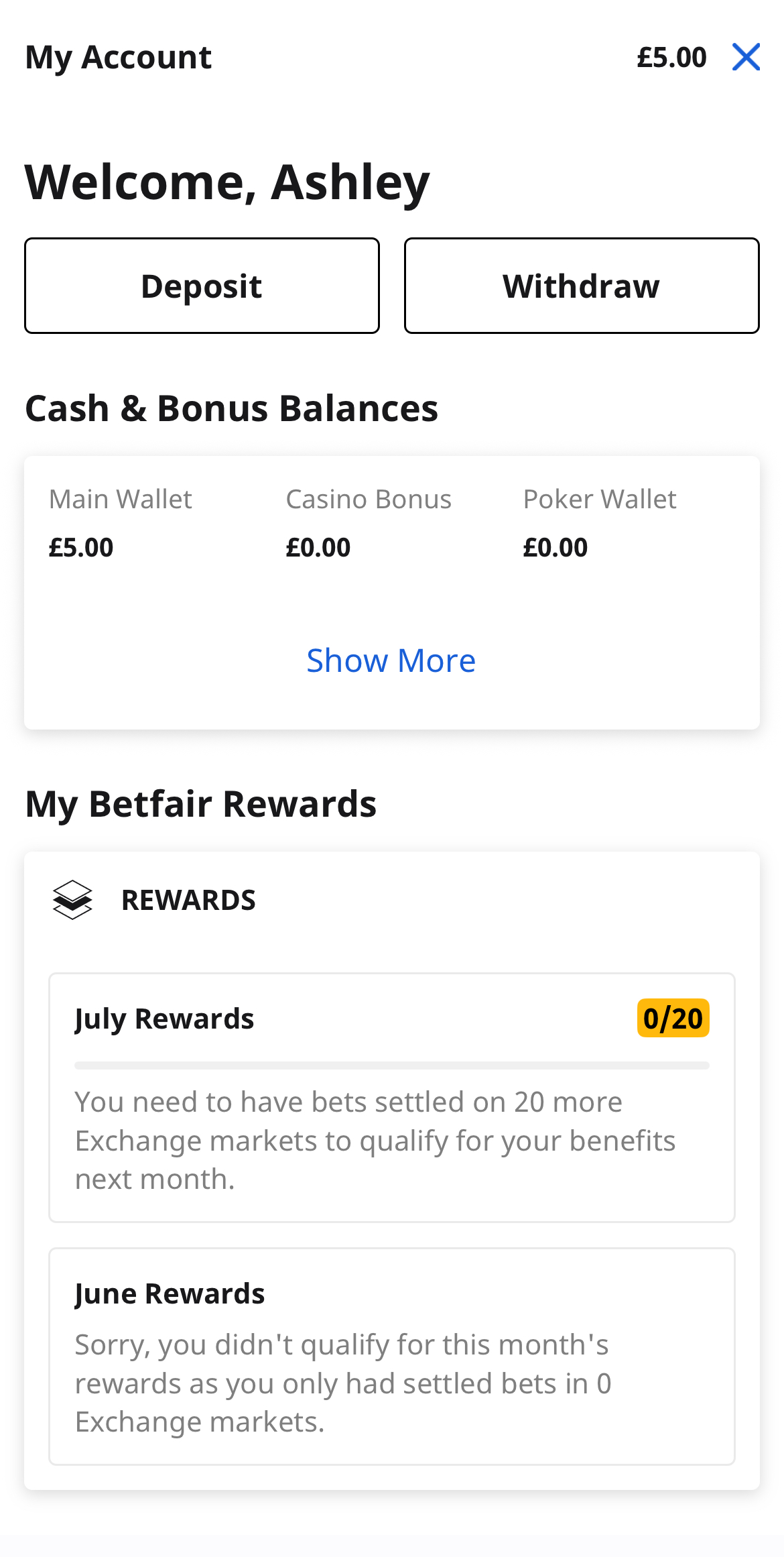Betfair App Withdrawal