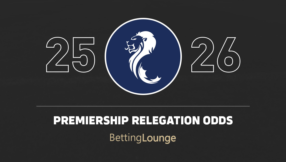Premiership relegation odds
