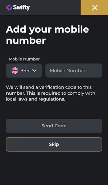 Swifty Sports Mobile Number