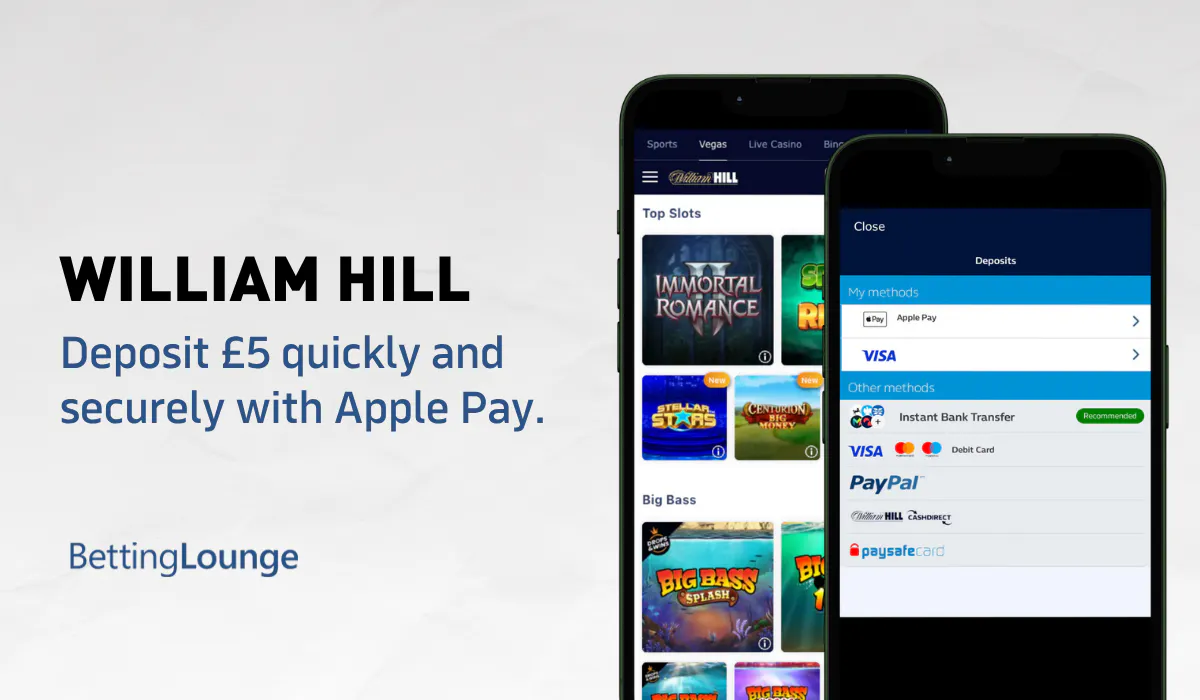 Apple Pay at William Hill casino