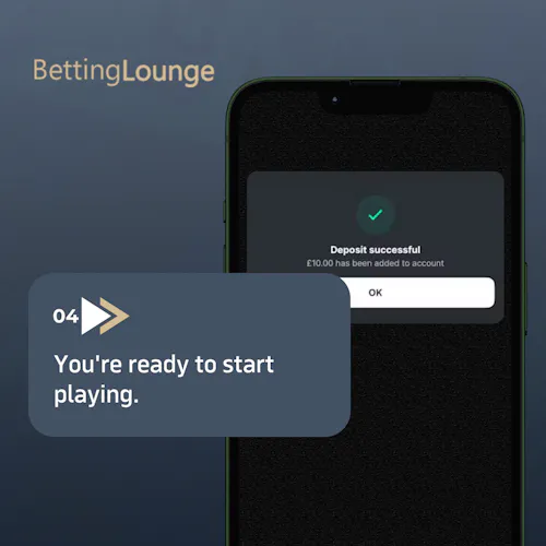 You're ready to start playing