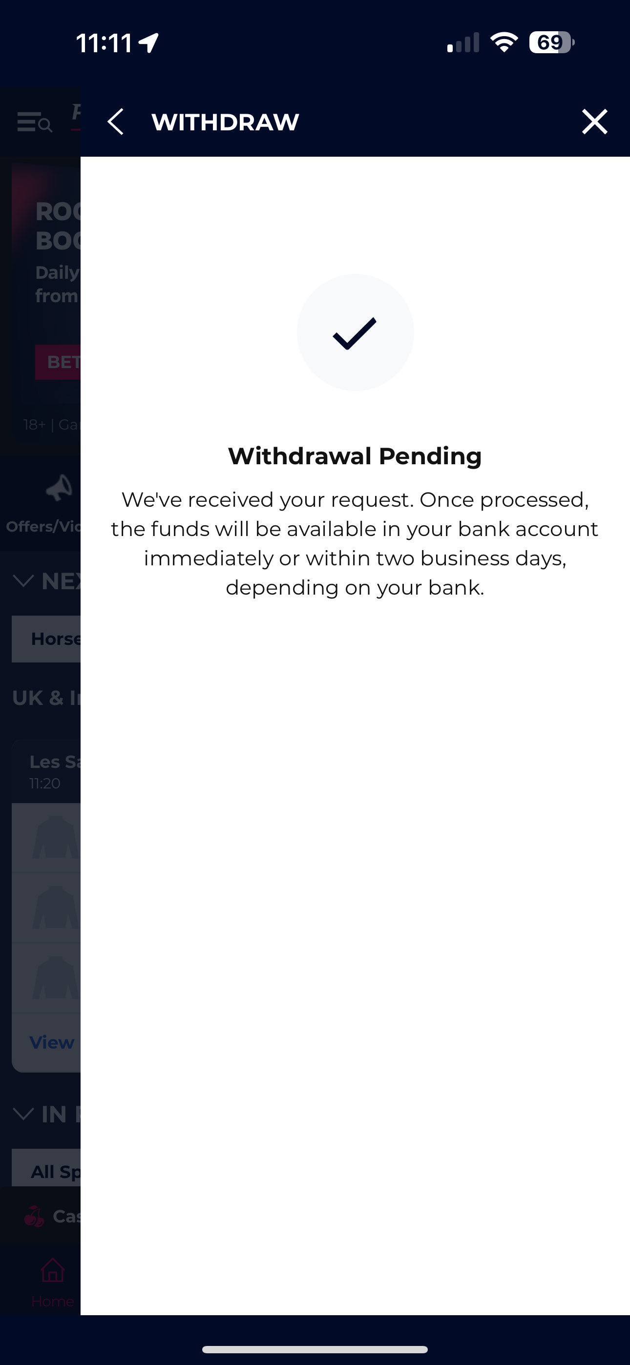 Planet Sport Bet Withdraw 2