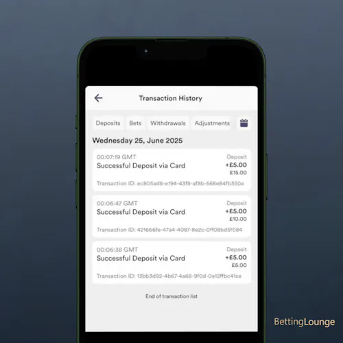 Visa deposit issue at Dabble