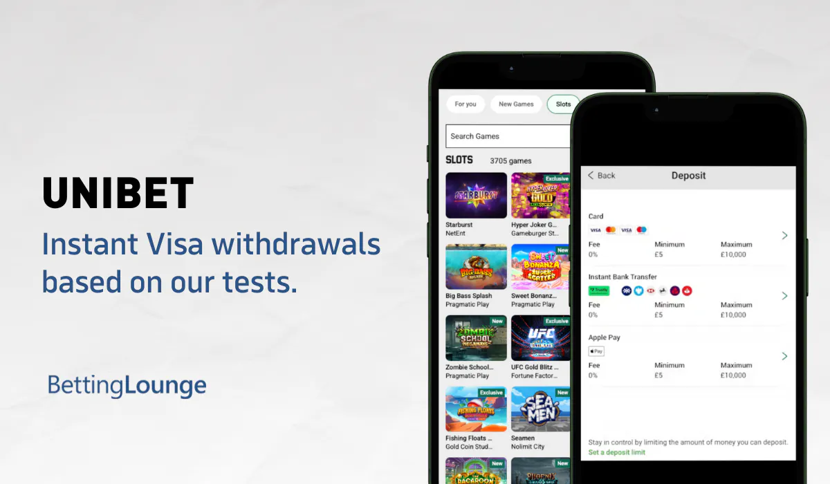 Visa at Unibet Casino