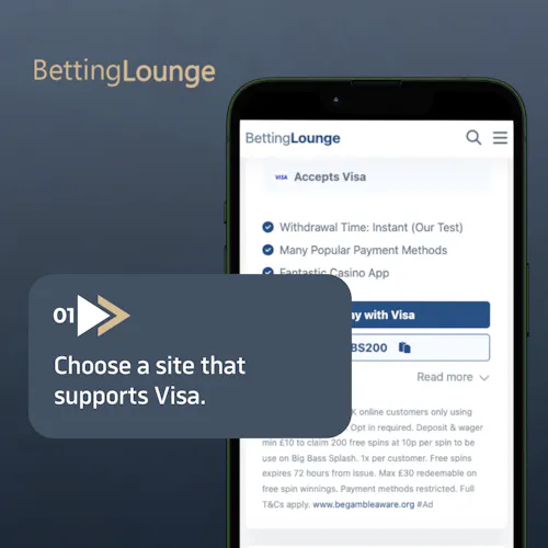 choose a visa casino