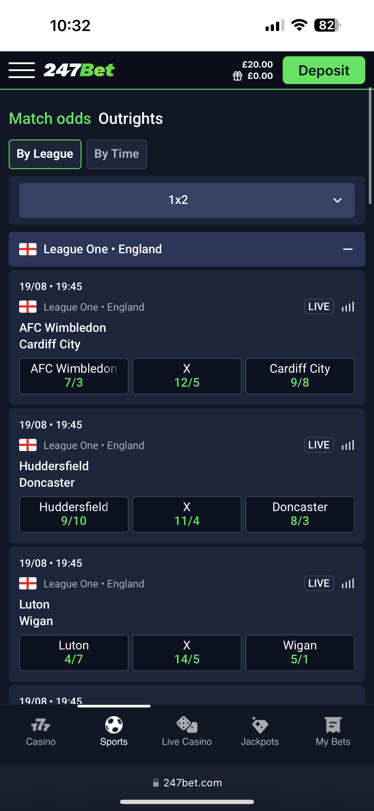 247Bet Football