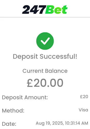 247Bet Deposit 3