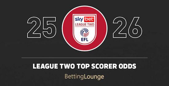 League Two top scorer odds 2025-26