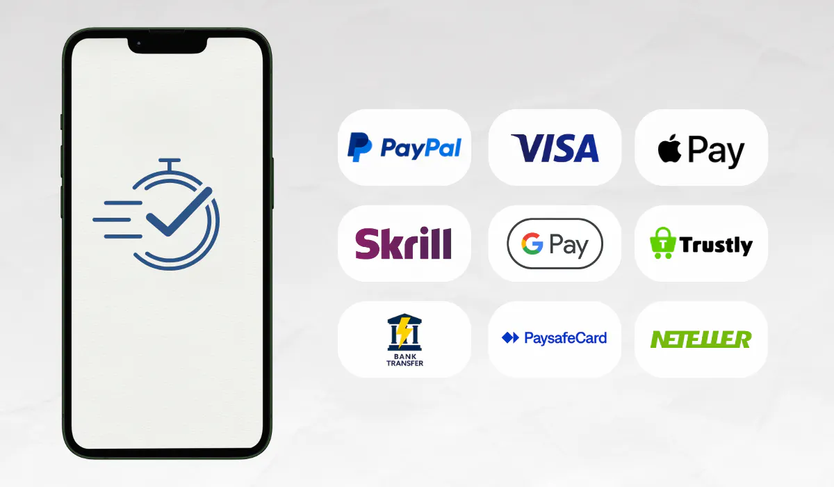 fast withdrawal payment methods