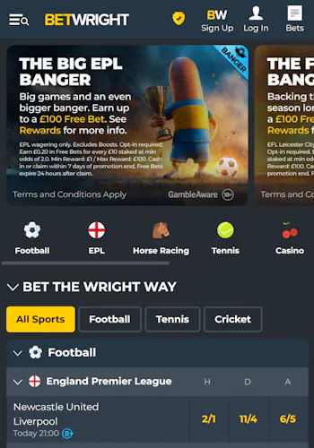BetWright sportsbook