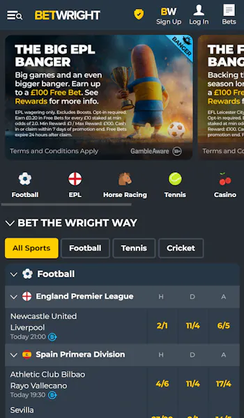 BetWright sportsbook