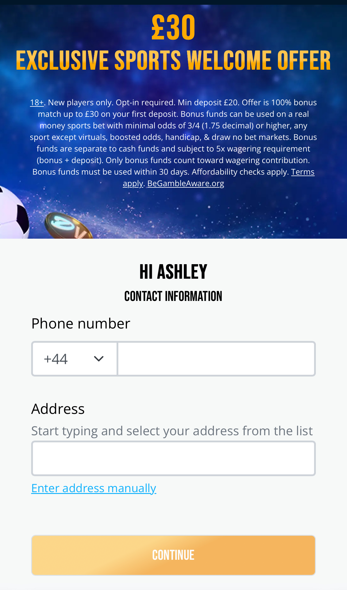 Dream Vegas Sign Up Contact Info.jpg