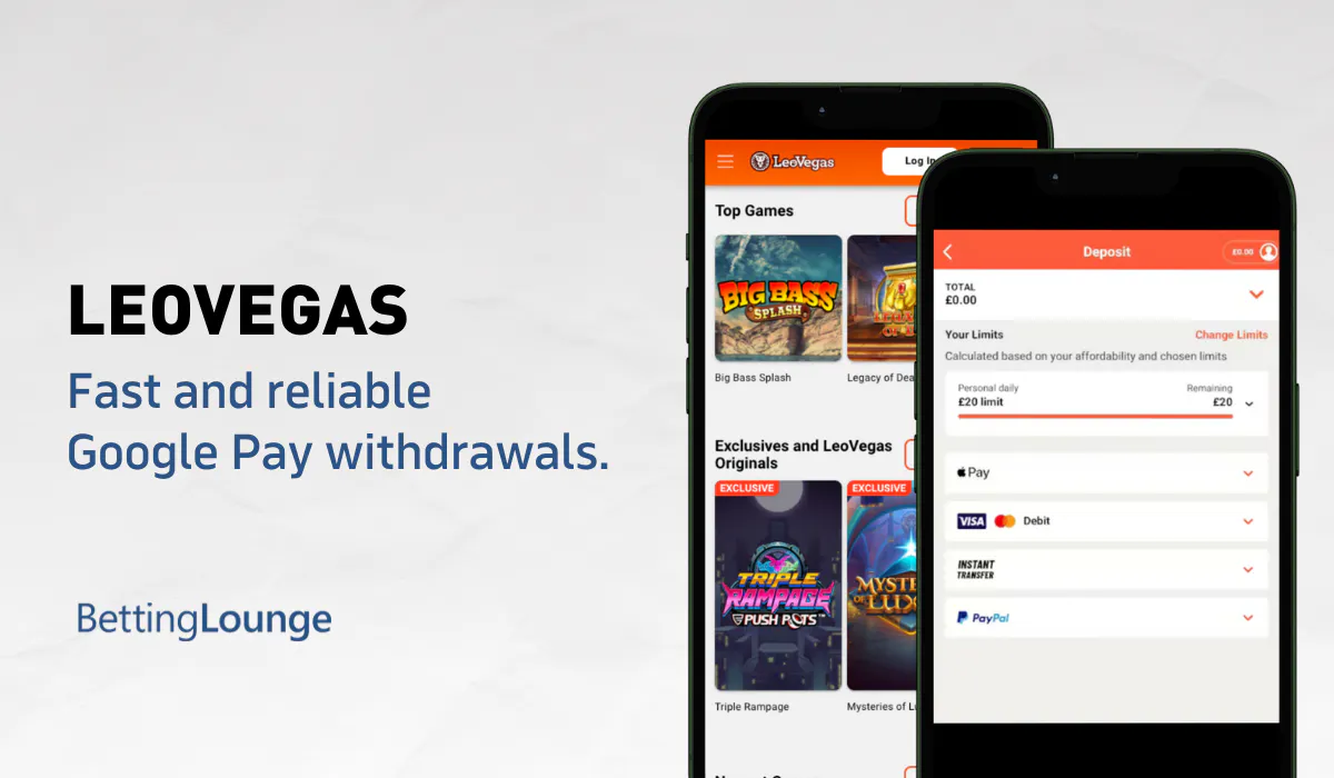 Google Pay at LeoVegas Casino