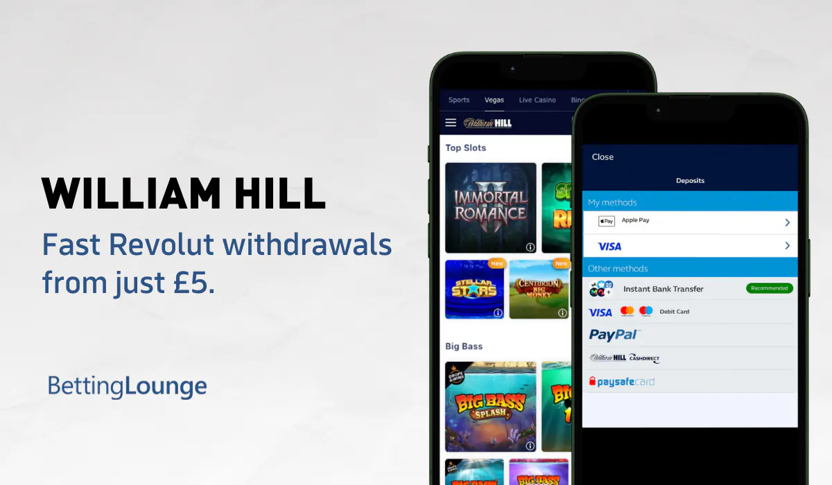 Revolut at William Hill Casino