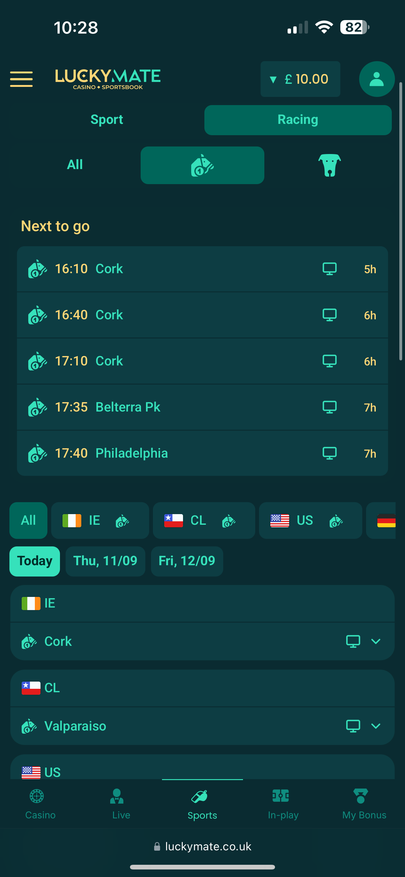 Luckymate Horse Racing