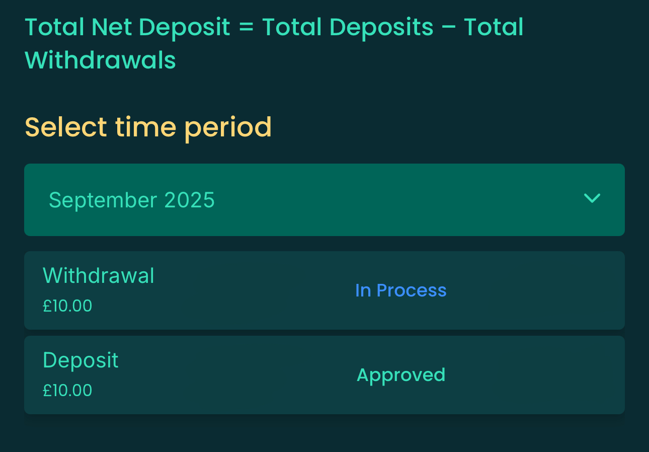 Luckymate Transactions