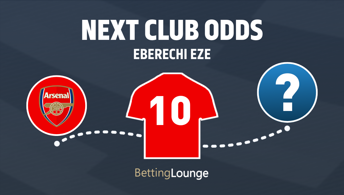 Eberechi Eze next club odds after Arsenal