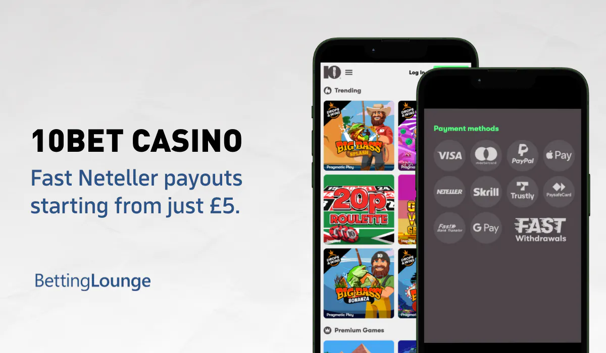 Neteller at 10bet casino