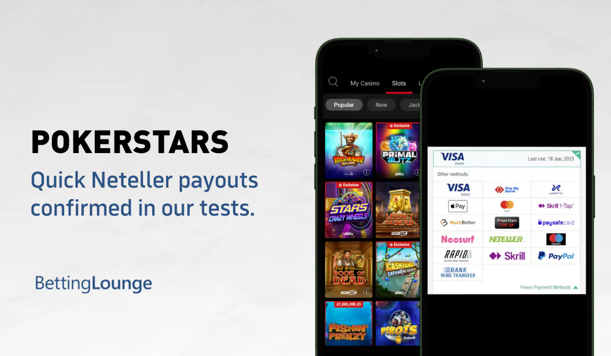 Neteller at Pokerstars casino
